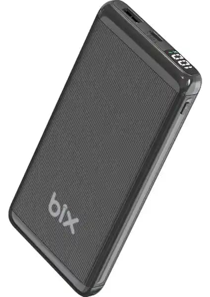 Bix BXPB107 10.000mAh Powerbank: Hızlı Şarj ve Şık Tasarım ile Güç Kaynağı