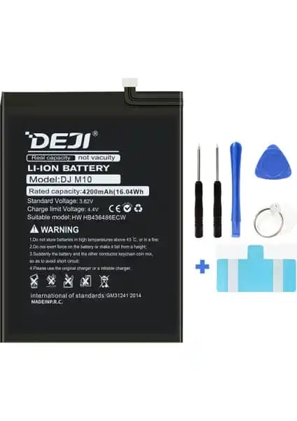 Deji Huawei Mate 10 ve uyumlu modeller için yüksek performanslı batarya çözümü