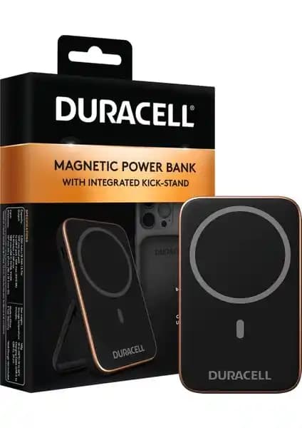 Duracell 5.000mAh Magsafe Kablosuz Güçbankı Günlük Kullanım İçin Pratik ve Güvenilir Çözüm