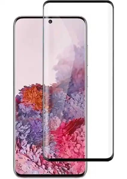 Fibaks Samsung Galaxy S20 FE Tam Ekran Koruyucu Kırılmaz Cam 9H Dayanıklı ve Kolay Uygulama