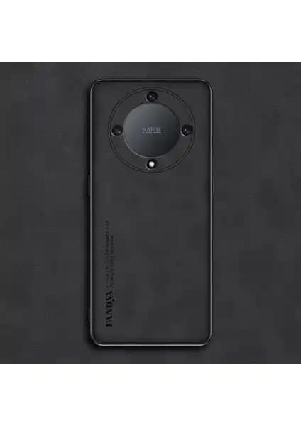Honor X9A için Koyun Desenli Lüks PU Deri Telefon Kılıfı Şık ve Koruyucu Tasarım