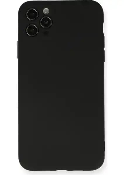 iPhone 11 Pro Max için şık ve dayanıklı nano içi kadife silikon kılıfı