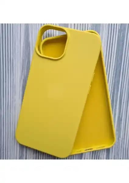 iPhone 14 için şık ve dayanıklı kadife silikon lansman kılıfı - koruma ve estetik bir arada