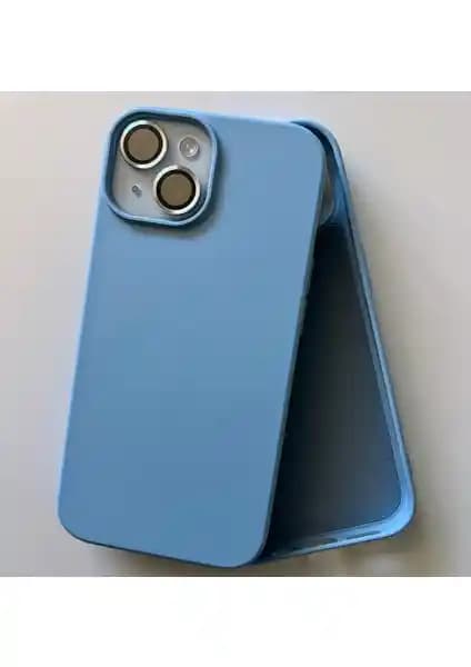 iPhone 15 için Kadife İç Yüzeyli Silikon Kılıf: Şık ve Dayanıklı Koruma Çözümü