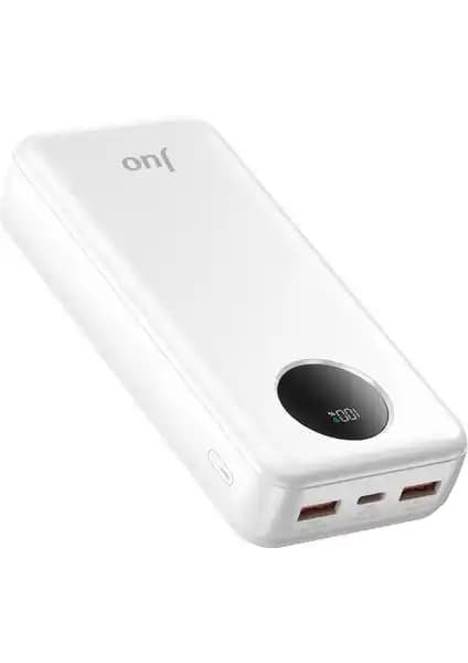 Juo 20000 mAh Dijital LED Ekranlı Powerbank ile Güç Kaynaklarınızı Güvenceye Alın