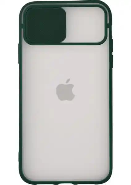 KZY Apple iPhone 11 Yeşil Silikon Kılıf Kamera Koruyucu ve Estetik Tasarım