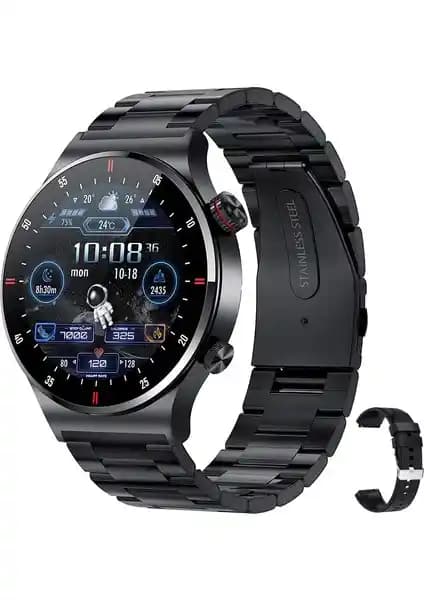 Leyan Creation Bluetooth Akıllı Saat Erkekler İçin Çok Fonksiyonlu ve Şık Tasarım