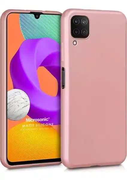 Microsonic Rose Gold Silikon Kılıf Galaxy A22 4G için Şık ve Dayanıklı Koruma Çözümü