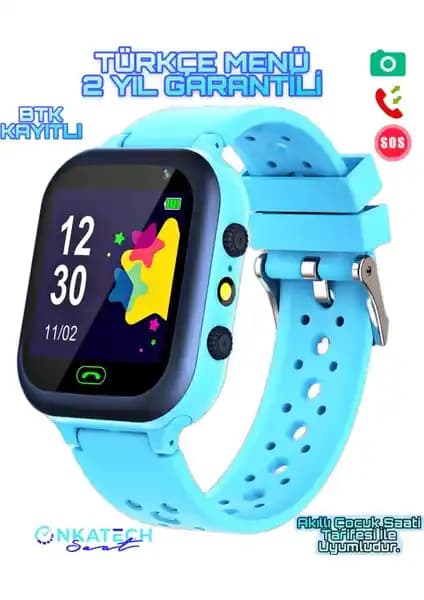 Onkatech TD26 Akıllı Çocuk Takip Saati Güvenlik ve Teknoloji Birleşimi