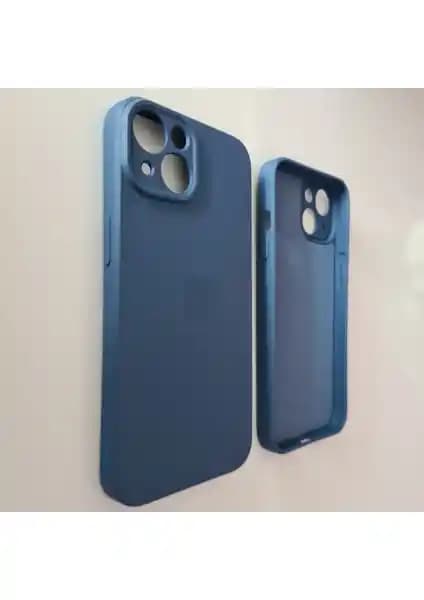 Pirok Store iPhone 13 Kamera Koruma Silikon Kılıfı Kadife Dokulu Şık ve Dayanıklı Tasarım