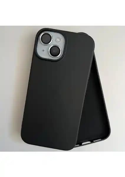 Pirok Store iPhone 15 Uyumlu Kadife Esnek Silikon Kılıfı Şık ve Dayanıklı Koruma