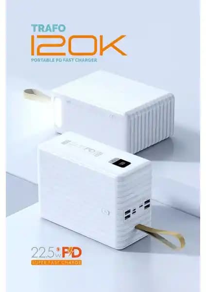 Powerway 120.000 mAh PD 22.5W Hızlı Şarj Powerbank ile Yüksek Enerji ve Pratiklik