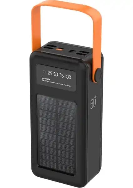 Robeve Acl 50000 mAh Powerbank: Yüksek Kapasiteli Çok Fonksiyonlu Taşınabilir Şarj Cihazı