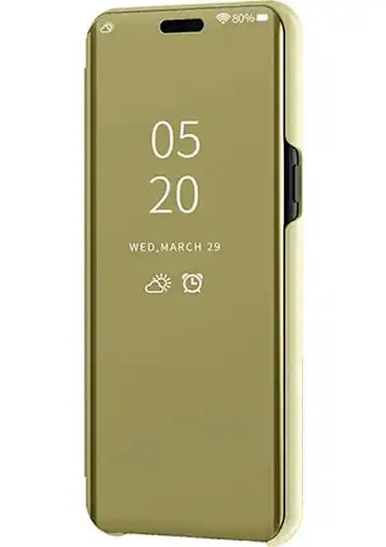 Samsung Galaxy Note 9 için şık ve koruyucu aynalı kapaklı lüx kılıf detayları