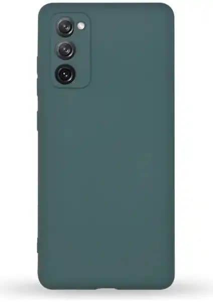 Samsung Galaxy S20 FE İçin Şık ve Koruyucu Kadife İç Yüzeyli Silikon Kılıf