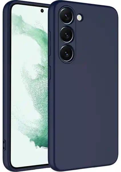 Samsung Galaxy S23 için Şık ve Koruyucu Kadife Silikon Kılıf Detayları