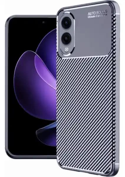 Samsung Galaxy S25 Edge için karbon desenli dayanıklı ve şık kılıf seçeneği