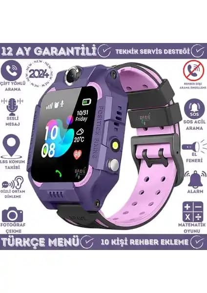 SmartBaby Q19 LBS Konumlu Akıllı Çocuk Takip Saati Güvenlik ve Teknoloji Entegrasyonu