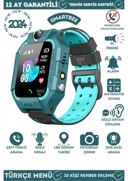 SmartBee Q19 Akıllı Çocuk Takip Saati Güvenlik ve Teknoloji Birliği