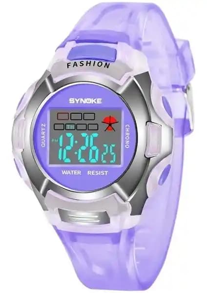 Synoke 99329 Çocuklar İçin Su Geçirmez Akıllı Kol Saati Günlük Kullanım ve Eğlence