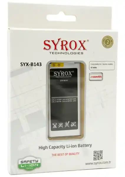Syrox Samsung S5 Mini Batarya: Güç ve Dayanıklılığı Bir Arada Sunan Yedek Parça
