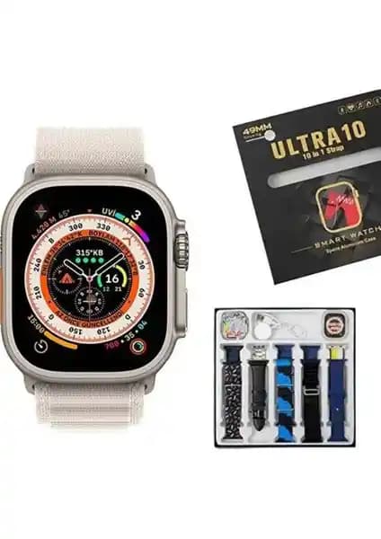 Technodia Watch 8 Ultra 49MM Gelişmiş Akıllı Saat, Sağlık ve Spor Takibi Sağlayan Modern Tasarım