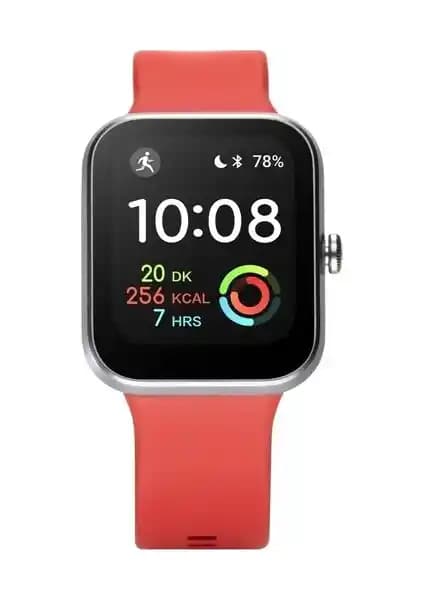 Vestel Akıllı Saat 2 Max Kırmızı: Şık Tasarım ve Gelişmiş Fonksiyonlar ile Sağlıklı Yaşam