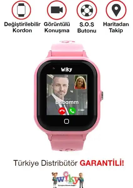 Wiky Watch 4s Görüntülü Akıllı Çocuk Saati Güvenlik ve Eğlenceyi Birleştirir