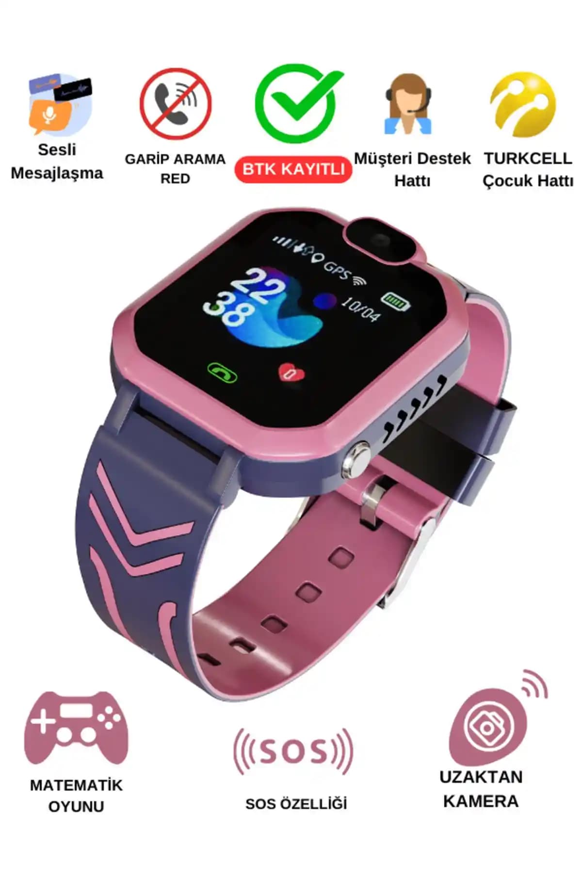 JETZU Uz J20 Akıllı Çocuk Saati Güvenli ve Kullanıcı Dostu Özelliklerle Temin Edilir