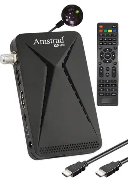 Amstrad 120 HD Mini Uydu Alıcısı ile Yüksek Çözünürlükte Televizyon Keyfi