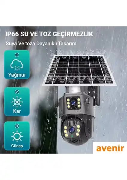 Avenir AV-M12 Güneş Enerjili Çok Fonksiyonlu Güvenlik Kamerası Özellikleri ve Değerlendirmesi