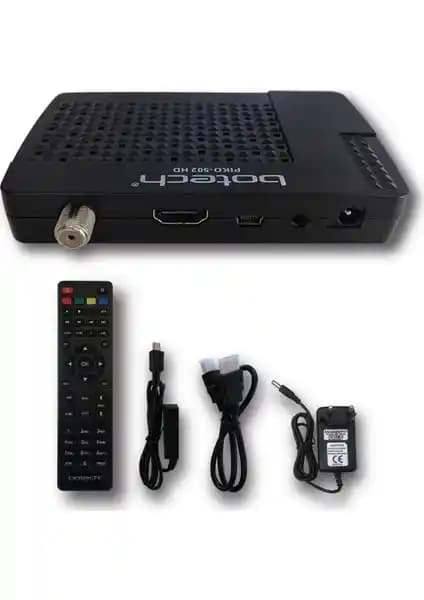 Botech Piko-502 HD Mini Uydu Alıcısı: Yüksek Kalite ve Kullanıcı Dostu Tasarım Özellikleri