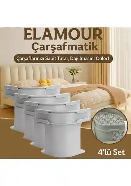 Elamour Çarşafmatik Sabitleyici: Yatak Düzenini Sağlayan Pratik ve Ekonomik Çözüm