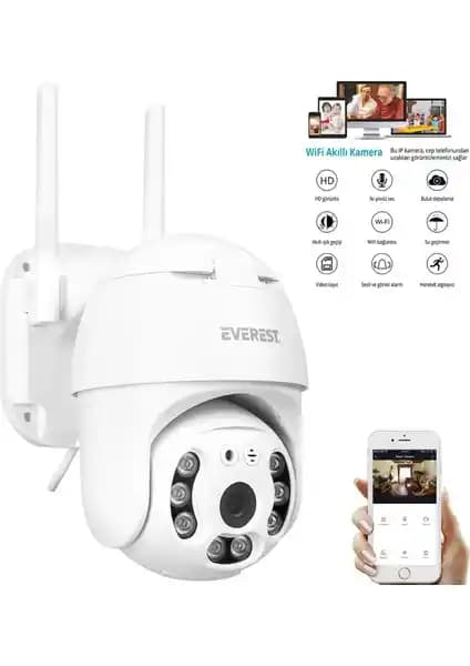 Everest DF-804W 2.0 MP HD IP Güvenlik Kamerası Detaylı İnceleme ve Özellikleri