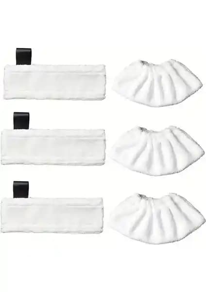 Karcher Beyaz Buharlı Temizlik Makinesi Bez Seti: Yüksek Performans ve Dayanıklılık