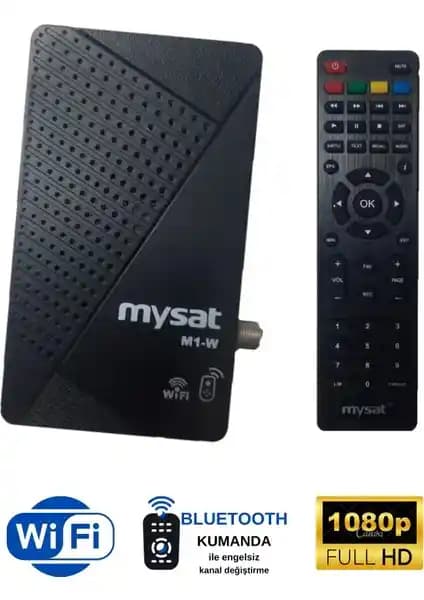 Mysat M1-W Full HD Wi-Fi Bluetooth Uydu Alıcısı İnceleme ve Kullanıcı Yorumları