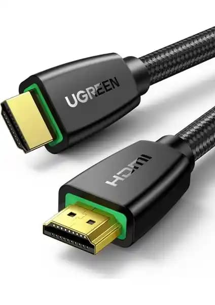 Ugreen 4K HDMI Örgülü Kablosu Yüksek Çözünürlük ve Ses Kalitesi Sağlar