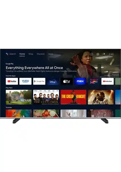 Vestel 65UA9540 65 inç 4K Ultra HD Android Smart LED TV ile yüksek çözünürlük ve akıllı özellikler