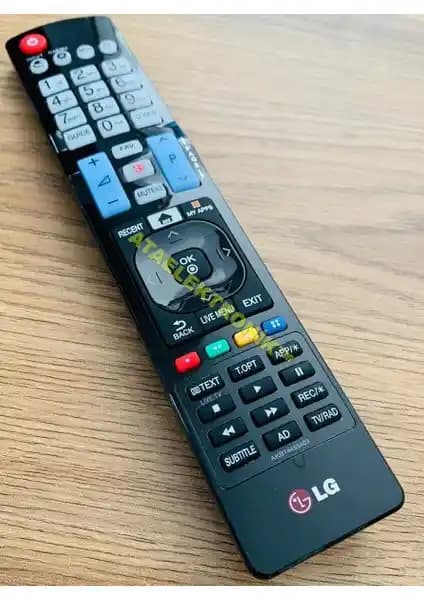 Ata Elektronik Orijinal Tuşlu Kumanda ile LG Tüm Modellerde Uyumlu LCD LED TV Kontrolü