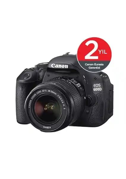 Canon EOS 600D 18-55mm IS II: Yüksek Performanslı Dijital SLR Fotoğraf Makinesi