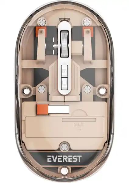 Everest SM-BT29 Rose Gold Transparan 2in1 Bluetooth ve 2.4GHz Kablosuz Mouse Özellikleri