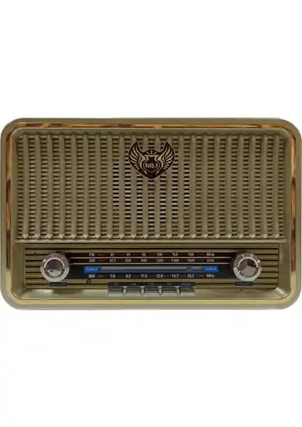 Everton RT-858 Bluetooth Nostaljik Radyo: Çok Fonksiyonlu, Taşınabilir ve Yüksek Ses Kalitesi