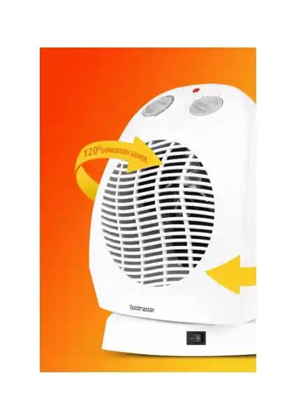 Goldmaster MARS GM-7920 Fanlı Isıtıcı: Güvenli ve Ekonomik Isıtma Çözümü