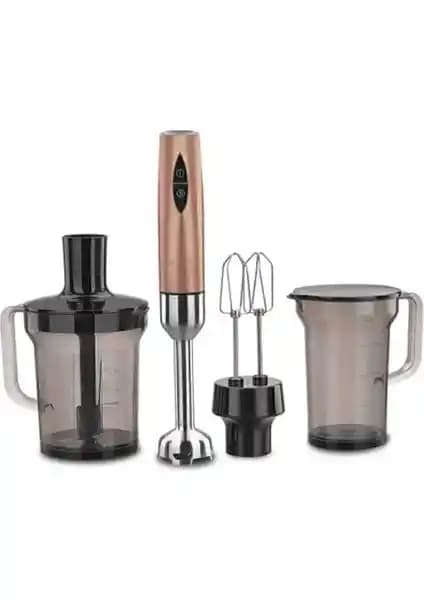Korkmaz A445-05 Vertex Mega Rosagold Blender Set: Güçlü ve Çok Fonksiyonlu Mutfak Yardımcısı