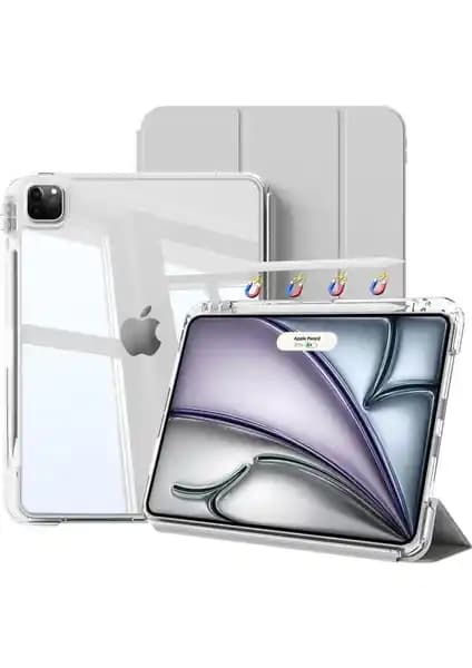 M.TK Moveteck iPad Pro 11 inç M4 2024 Uyumlu Kılıf: Fonksiyonel ve Dayanıklı Tablet Koruması