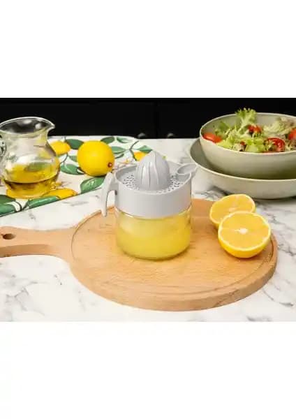 Madame Coco Holly Limon Sıkacağı: Ergonomik ve Estetik Soft Gri Mutfak Yardımcısı