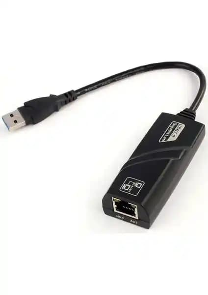 Maxgo 2117 USB 3.0 to Ethernet Adaptör: USB 3.0 ve 10/100 Mbps Ethernet Desteği