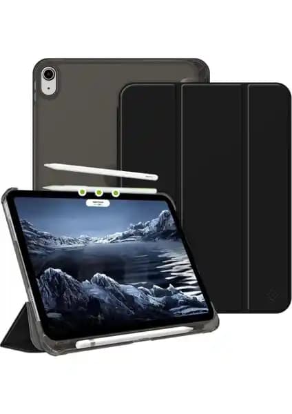 MobaxAksesuar Apple iPad Air 5. Nesil 10.9 Kılıf: PU Deri ve Mat PC Koruma