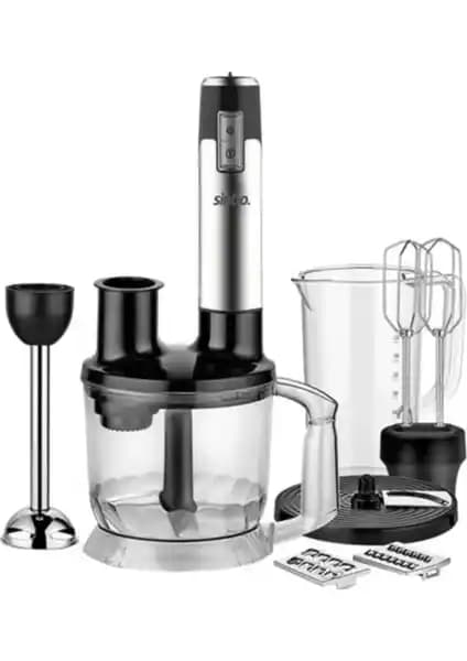 Sinbo SHB-3114 5 Fonksiyonlu El Blender Seti Siyah - Çok Yönlü Mutfak Yardımcısı