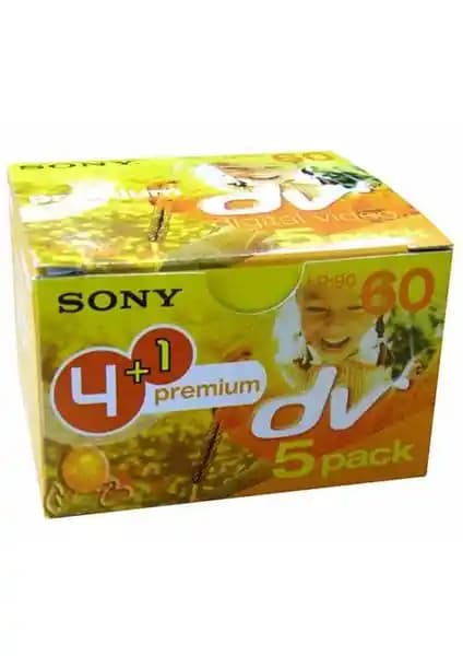 Sony DVM 60 PR3 Kamera Kaseti ile Yüksek Kaliteli 60 Dakikalık Dijital Video Kayıt